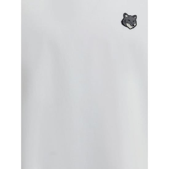 Camiseta de algodón blanco Maison Kitsuné - Image 3