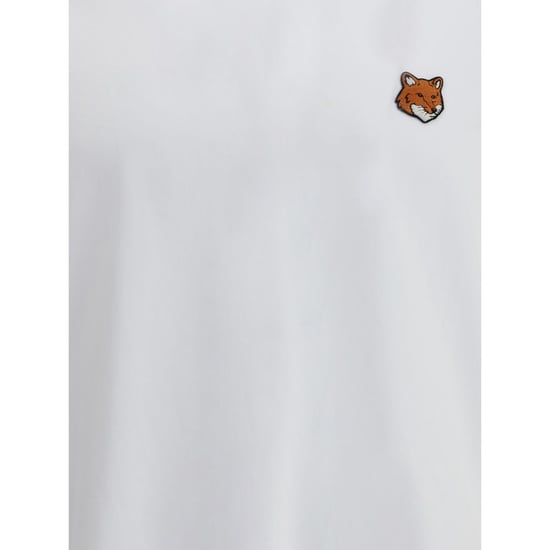 Camiseta de algodón blanco Maison Kitsuné - Image 3