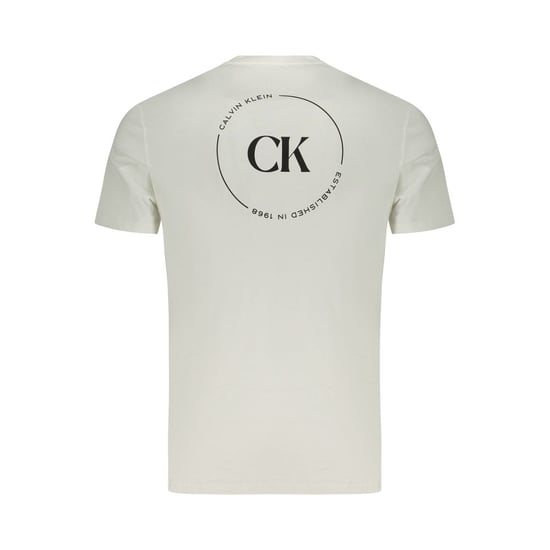 Camiseta de algodón blanca para hombre de Calvin Klein - Image 2