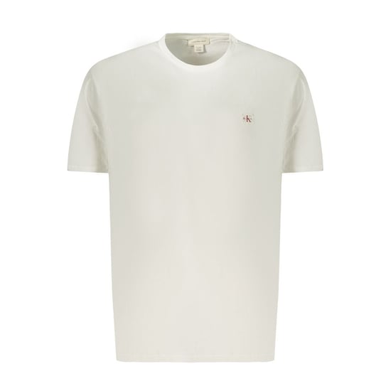 Camiseta de algodón blanca para hombre Calvin Klein - Image 1