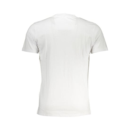 Camiseta de Hombre de Algodón Blanco Cavalli Class - Image 2