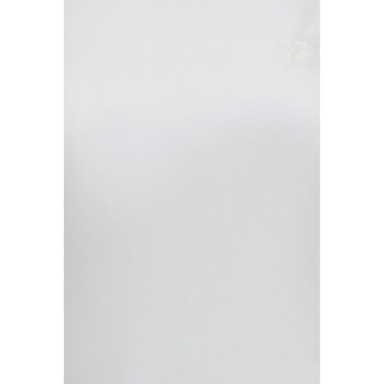 Ganni Camiseta de Algodón Blanca - Image 3