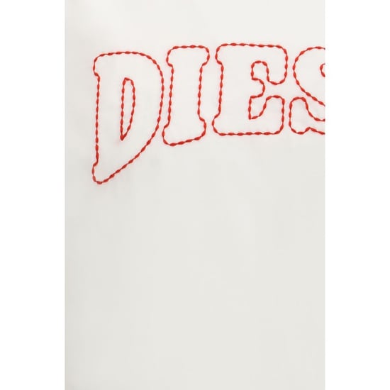 Camiseta de Algodón Blanca Diesel - Image 3