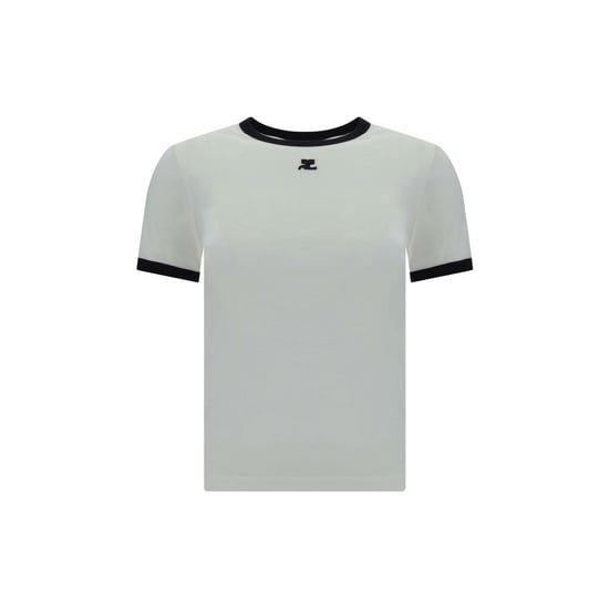 Camiseta de Algodón Blanca Courrèges - Image 2