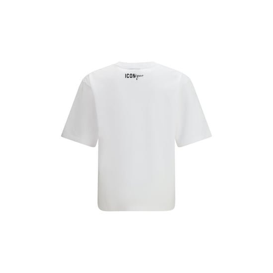 Camiseta de Algodón Blanca Dsquared² - Image 2