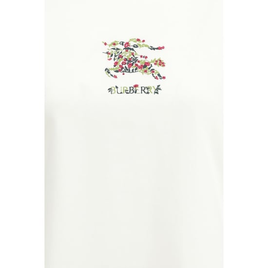 Camiseta de Algodón Blanca Burberry - Image 3