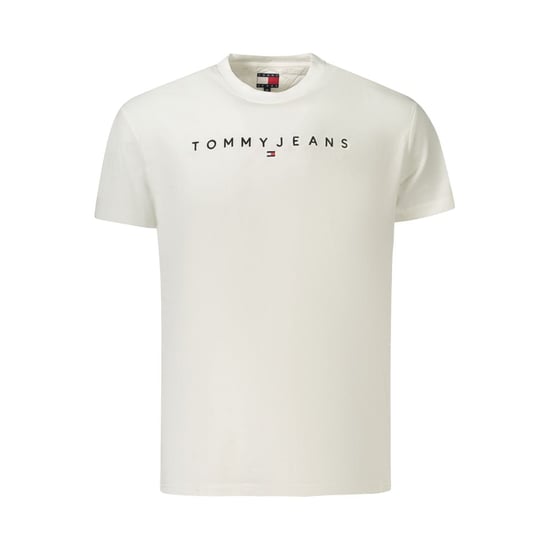 Camiseta de algodón blanca para hombres Tommy Hilfiger - Image 1