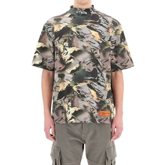 Camiseta de algodón bicolor Heron Preston - Image 2