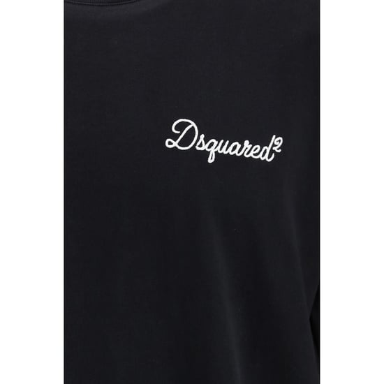 Dsquared² Camiseta de Algodón Negra - Image 3