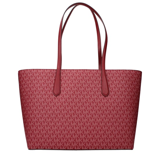 Bolso de hombro de tela roja Michael Kors - Image 3