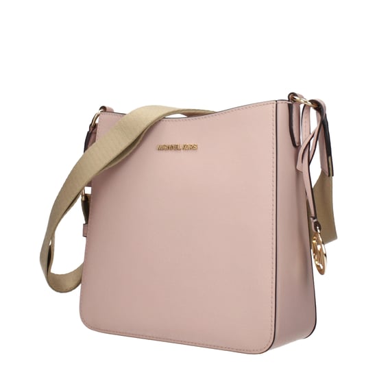 Bolso de Hombro de Cuero Rosa Michael Kors - Image 2