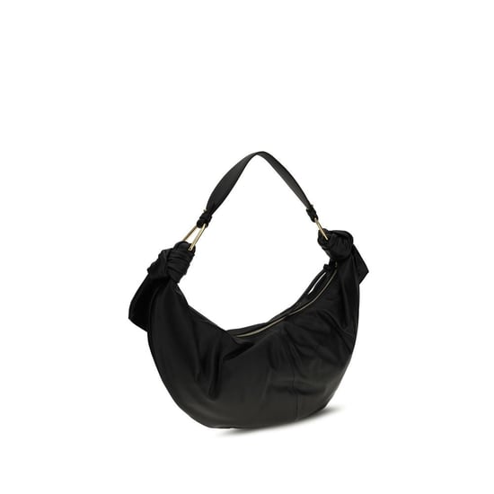 Bolso de hombro Coccinelle de piel de ternera negra Bos Taurus - Image 3