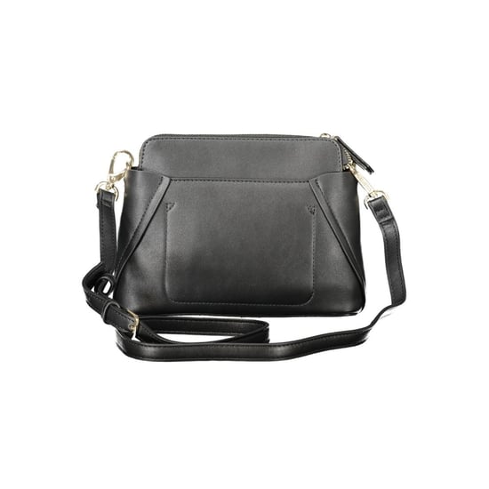 Bolso de hombro de poliuretano negro Mario Valentino - Image 2