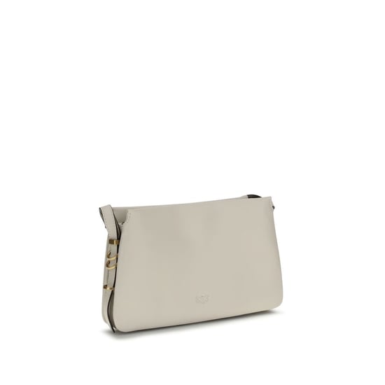 Bolsos de Hombro PINKO de Cuero de Ternera Blanco Bos Taurus - Image 3