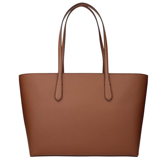 Bolso de hombro de cuero marrón Michael Kors - Image 3