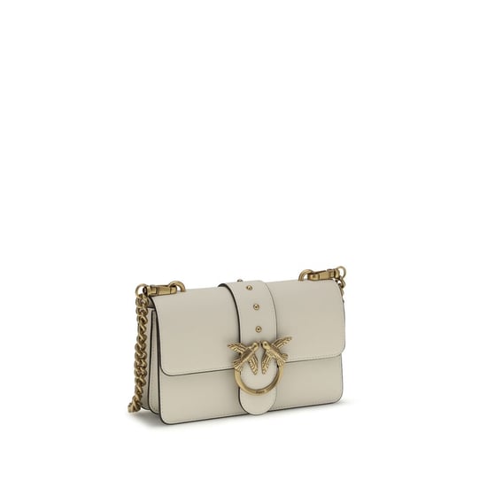 Bolso de hombro PINKO de piel de ternera beige Bos Taurus - Image 2