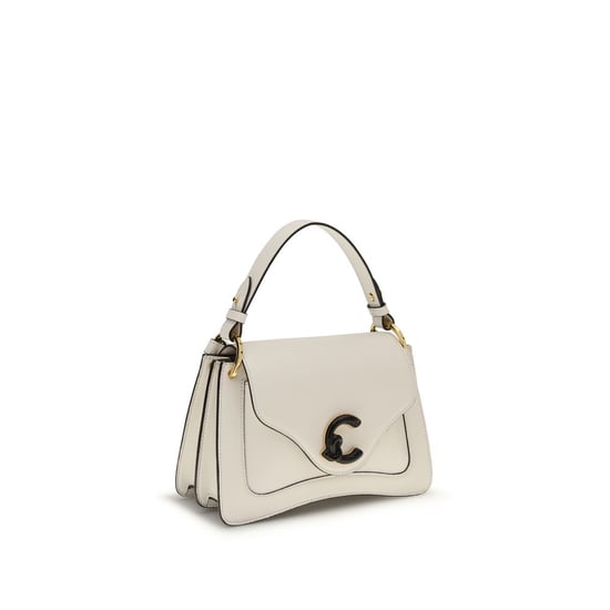 Bolso de Hombro Bos Taurus de Cuero de Ternera Beige Coccinelle - Image 2