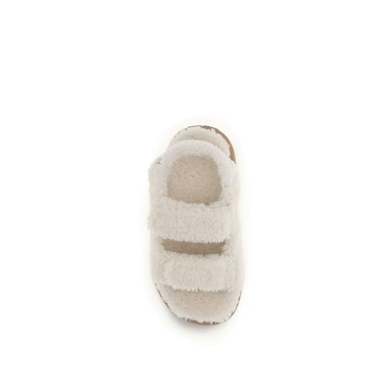 Sandalias Planas de Poliamida Blanca Moon Boot - Image 4