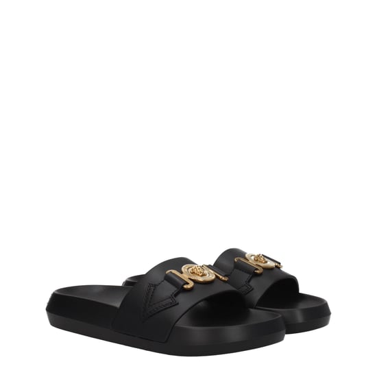 Zapatillas de cuero negro Versace - Image 2