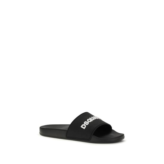 Sandalias de goma negras Dsquared² - Image 2