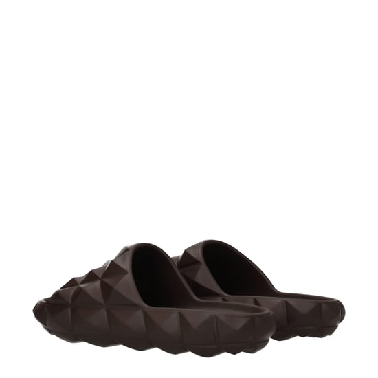 Zapatillas de algodón marrón Valentino Garavani - Image 4
