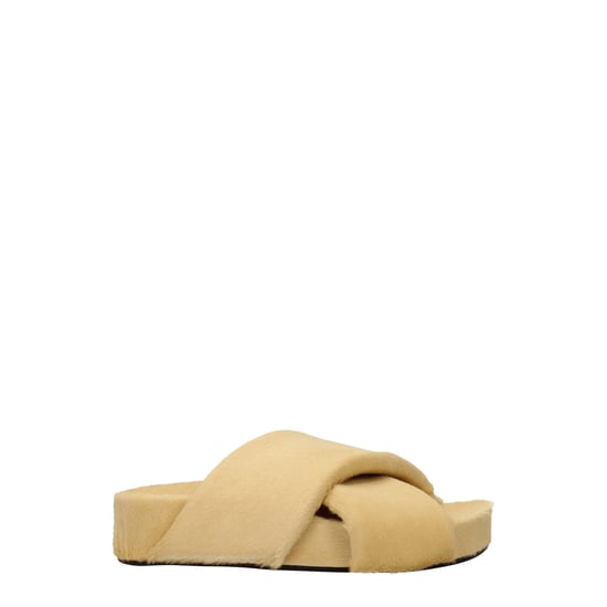 Zapatillas de pelo de caballo beige Jil Sander - Image 1