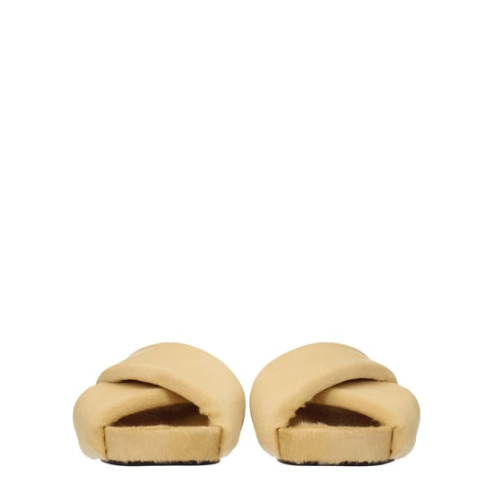 Zapatillas de pelo de caballo beige Jil Sander - Image 3