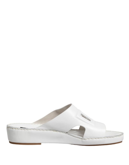 Zapatillas Planas Dolce & Gabbana White DG con Corte - Image 2