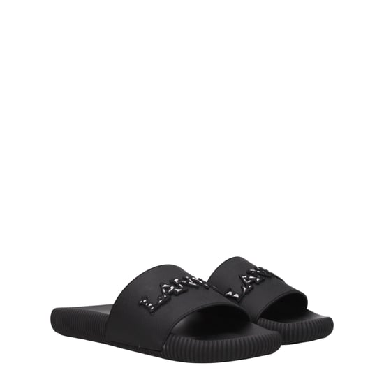 Zapatillas de Algodón Negras Lanvin - Image 2