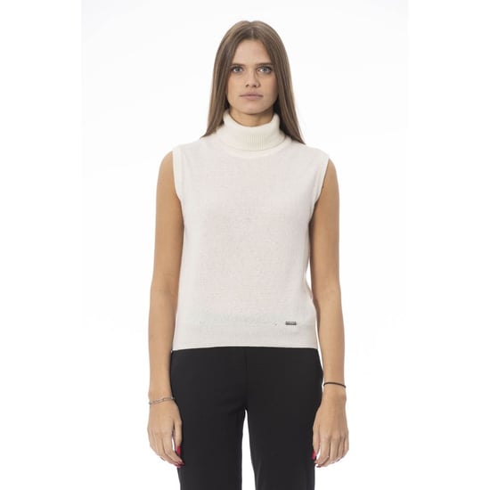 Suéter de Mujer de Lana Blanca Baldinini Trend - Image 1