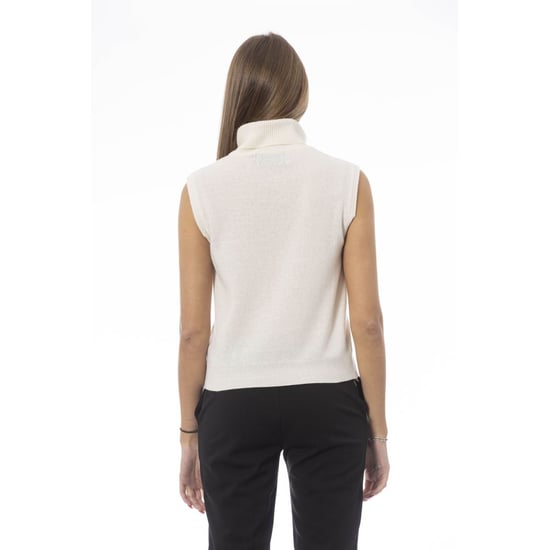 Suéter de Mujer de Lana Blanca Baldinini Trend - Image 3
