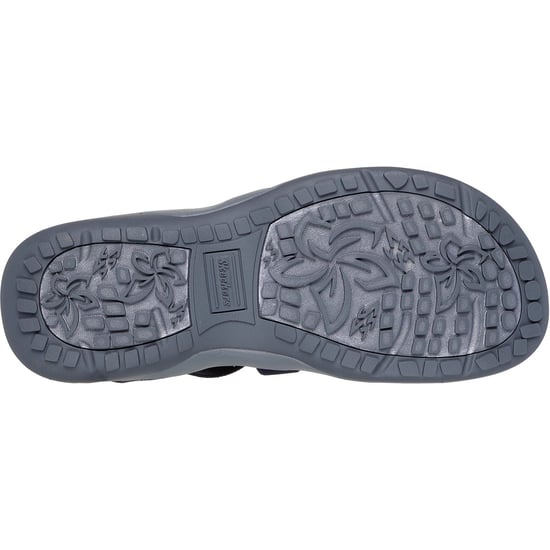 Skechers Reggae Slim Stretch Flex Textile Women's Navy Sandals - Image 2