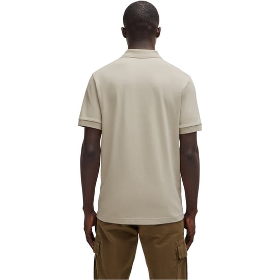 Polo de Diseño Premium para Hombre Boss Hbo Passenger en Beis Claro - Image 3