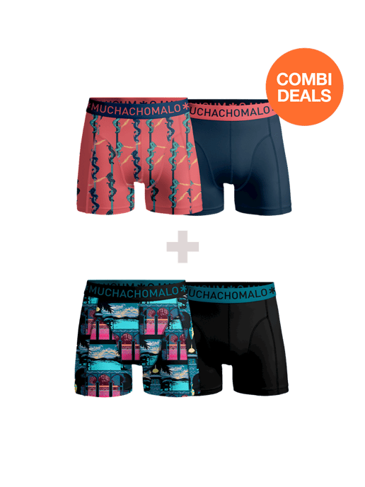 Muchachomalo Boxer Hombre - 2+2 Piezas - Calzoncillos Hombre - Image 1