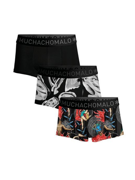 Muchachomalo Bóxers para Hombre - Pack de 3 - Ropa Interior para Hombres - Image 1