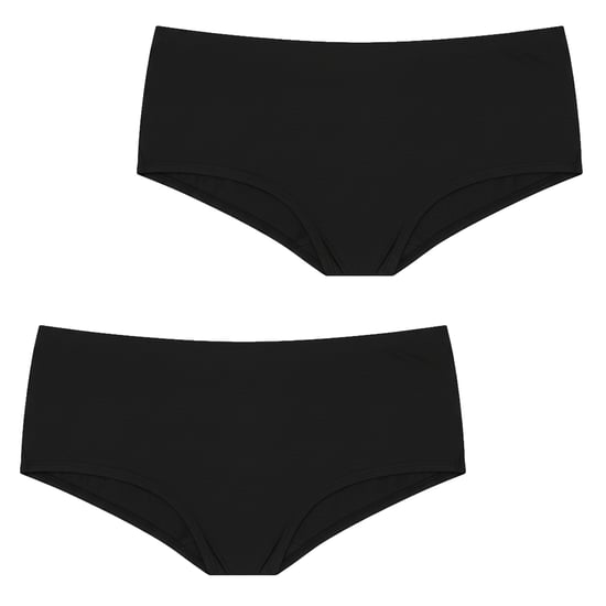 Paquete de 2 Panties Altos para Mujer Micromodal Q108 - Image 1