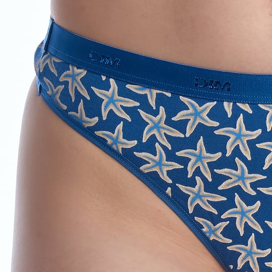 Paquete de 3 Tanga de Algodón Elástico D4C19 para Mujer - Image 6