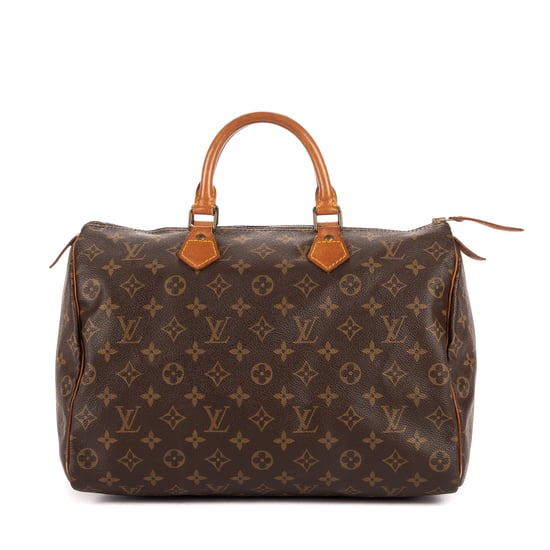 Louis Vuitton Speedy 35 en Brown Lienzo recubierto - Image 1