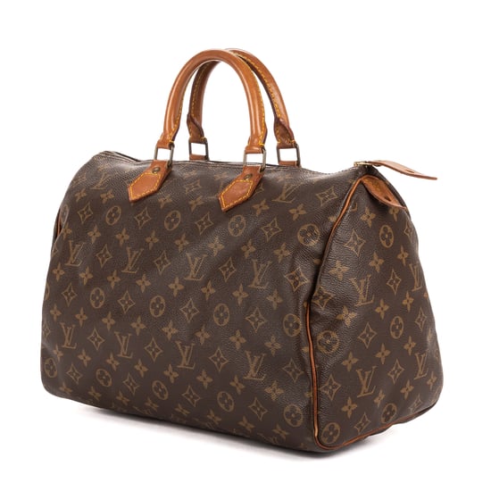 Louis Vuitton Speedy 35 en Brown Lienzo recubierto - Image 2