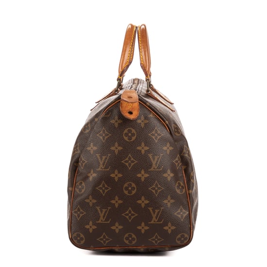 Louis Vuitton Speedy 35 en Brown Lienzo recubierto - Image 3