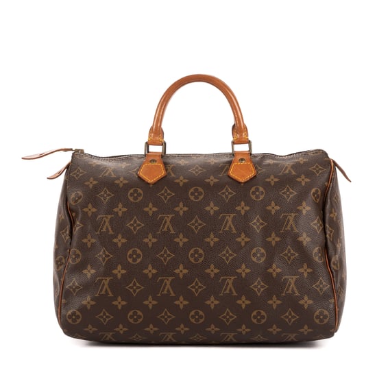 Louis Vuitton Speedy 35 en Brown Lienzo recubierto - Image 5