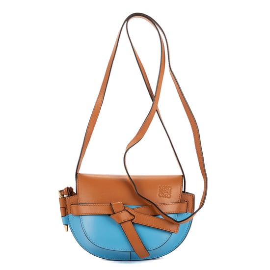 Loewe Gate Dual Mini en Brown Cuero de ternero - Image 1