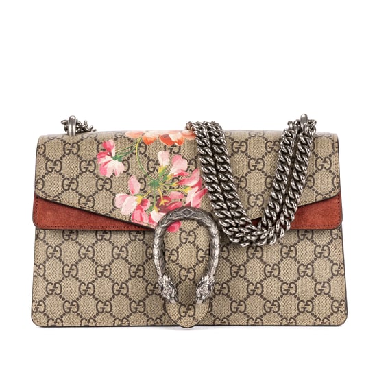 Gucci Blooms Dionysus Small en Beige/Borgoña Lienzo recubierto - Image 1