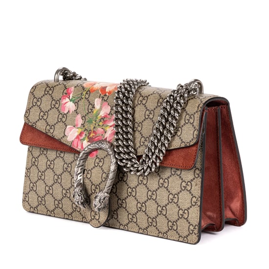 Gucci Blooms Dionysus Small en Beige/Borgoña Lienzo recubierto - Image 2