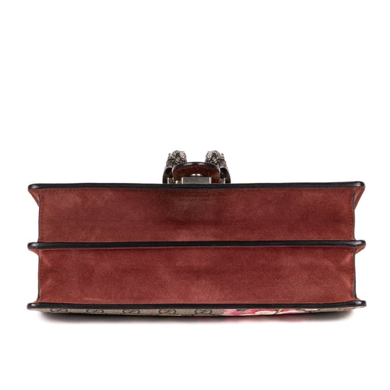Gucci Blooms Dionysus Small en Beige/Borgoña Lienzo recubierto - Image 6