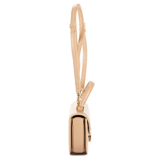 Celine Besace Clea Mini en Beige Cuero de ternero - Image 4