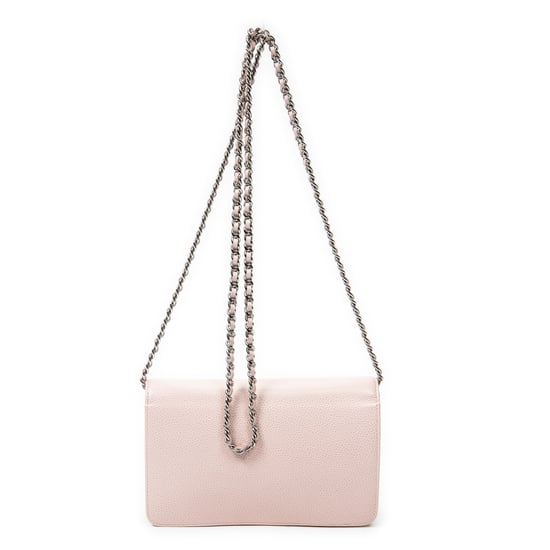 Chanel Timeless Wallet on Chain  en Rosa Cuero de ternero - Image 5