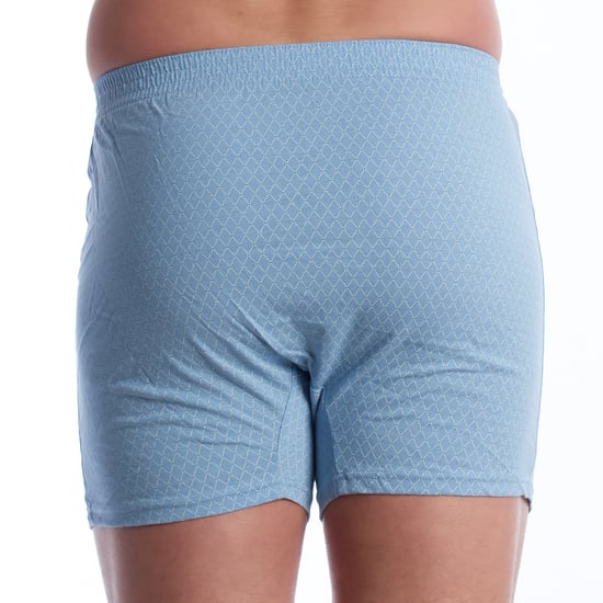 Paquete de 2 bóxer de algodón esenciales para hombre con cinturilla elástica A0100 - Image 4
