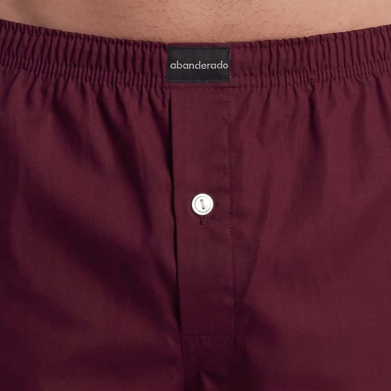 Paquete de 2 piezas de bóxers de algodón esenciales para hombres con apertura AADXY - Image 3