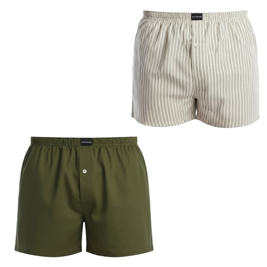 Pack de 2 Boxers de Algodón Esenciales para Hombre con Abertura AADXY - Image 1